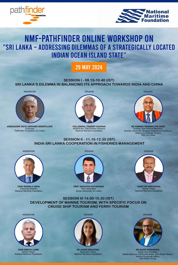 Pathfinder Foundation and National Maritime Foundation of India Address Dilemmas of a Strategically Located Island State
